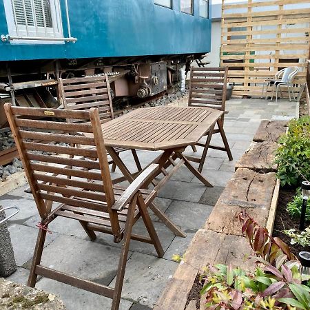Gleis 2, Waggon Mit Ofen, Optional Mit Whirlpool Und Sauna Dahlem  Zewnętrze zdjęcie