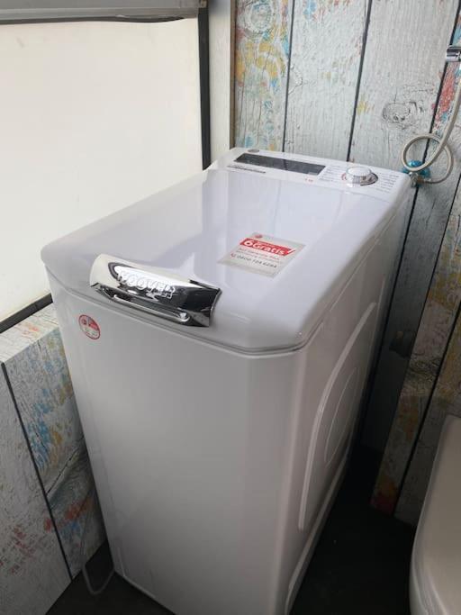 Gleis 2, Waggon Mit Ofen, Optional Mit Whirlpool Und Sauna Dahlem  Zewnętrze zdjęcie