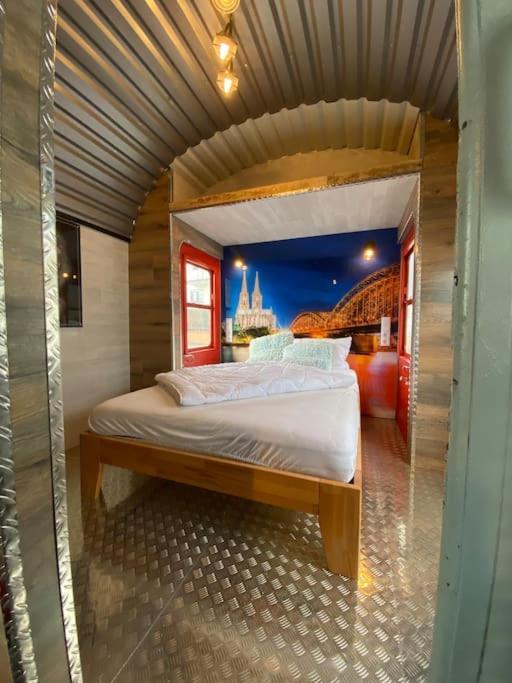 Gleis 2, Waggon Mit Ofen, Optional Mit Whirlpool Und Sauna Dahlem  Zewnętrze zdjęcie