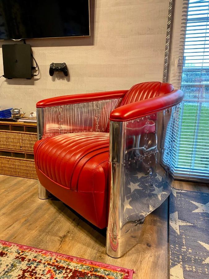 Gleis 2, Waggon Mit Ofen, Optional Mit Whirlpool Und Sauna Dahlem  Zewnętrze zdjęcie