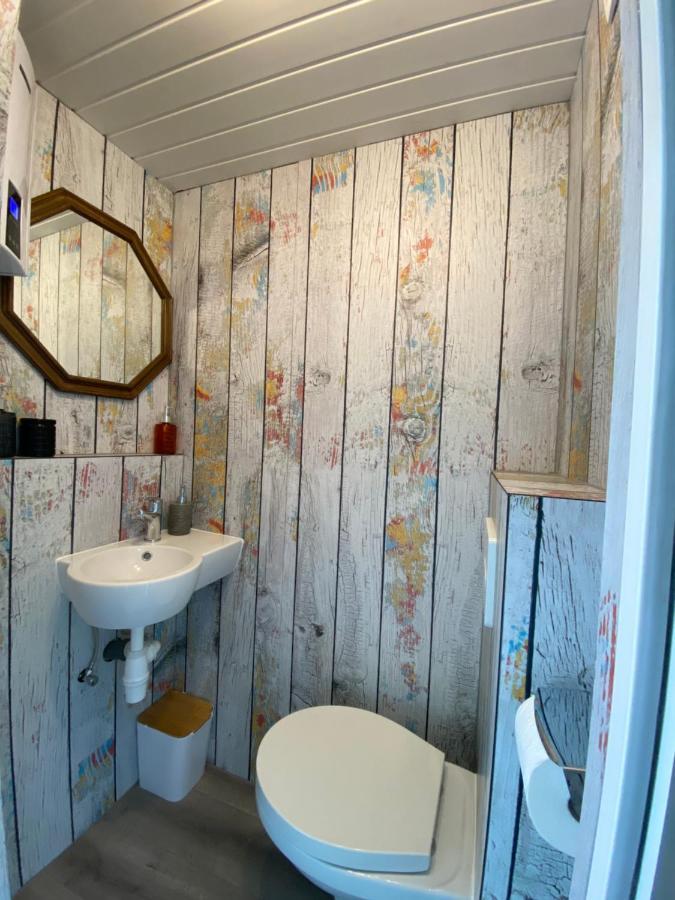 Gleis 2, Waggon Mit Ofen, Optional Mit Whirlpool Und Sauna Dahlem  Zewnętrze zdjęcie